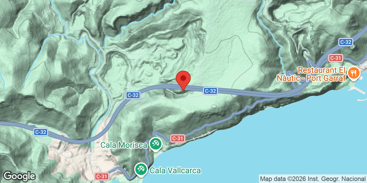 Mapa de situación de MALESES, AVENC DE LES