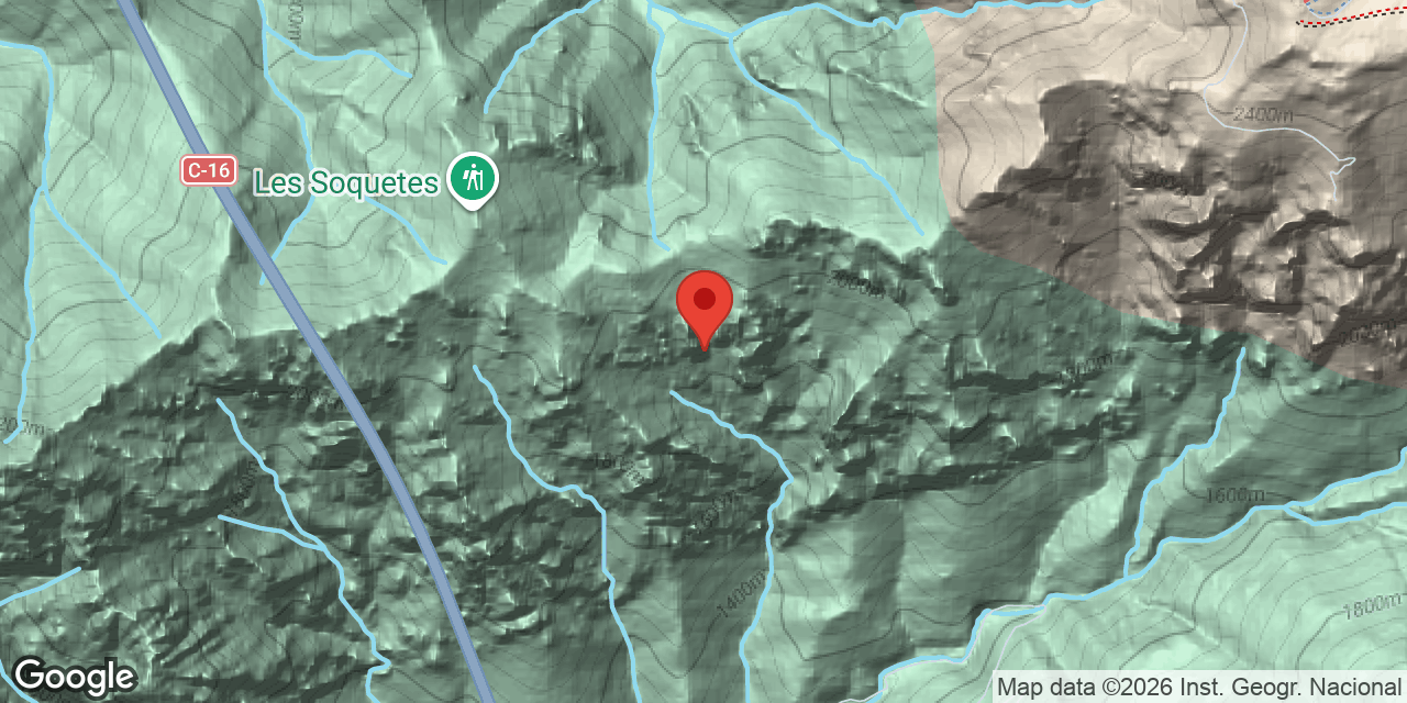 Mapa de situació de COLL DE DEOGRÀCIES, BAUMA CD-1 DEL