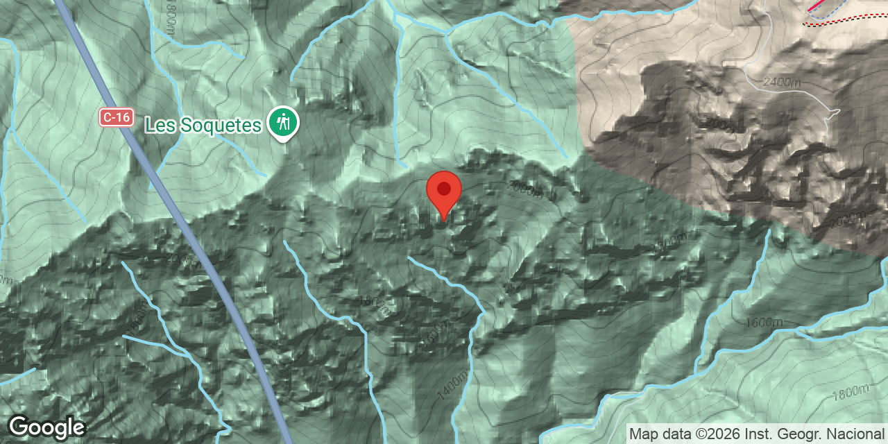 Location map of COLL DE DEOGRÀCIES, COVA CD-2 DEL