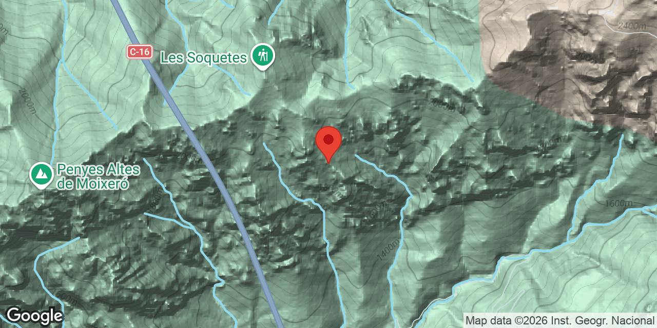 Location map of TORRENT DE LA MIQUELA, ARCADA TM-1 DEL