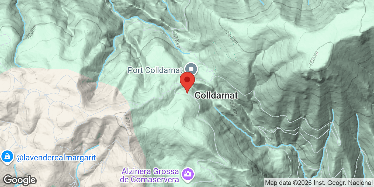 Mapa de situación de BOIXEDERES, FORAT DE LES