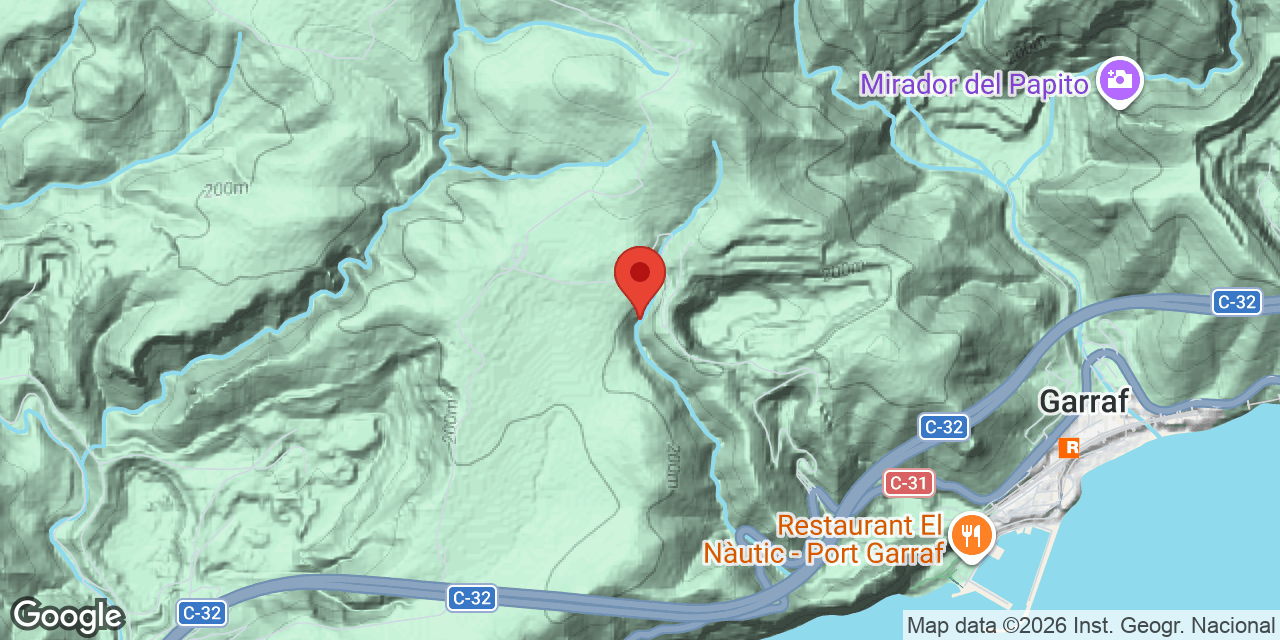 Location map of FALCONERA, AVENC DE LA
