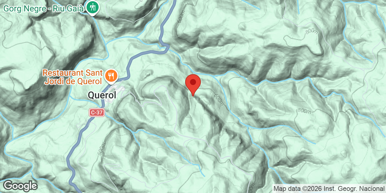 Mapa de situación de OLLA DE FERRO, ESQUERDA DE L'