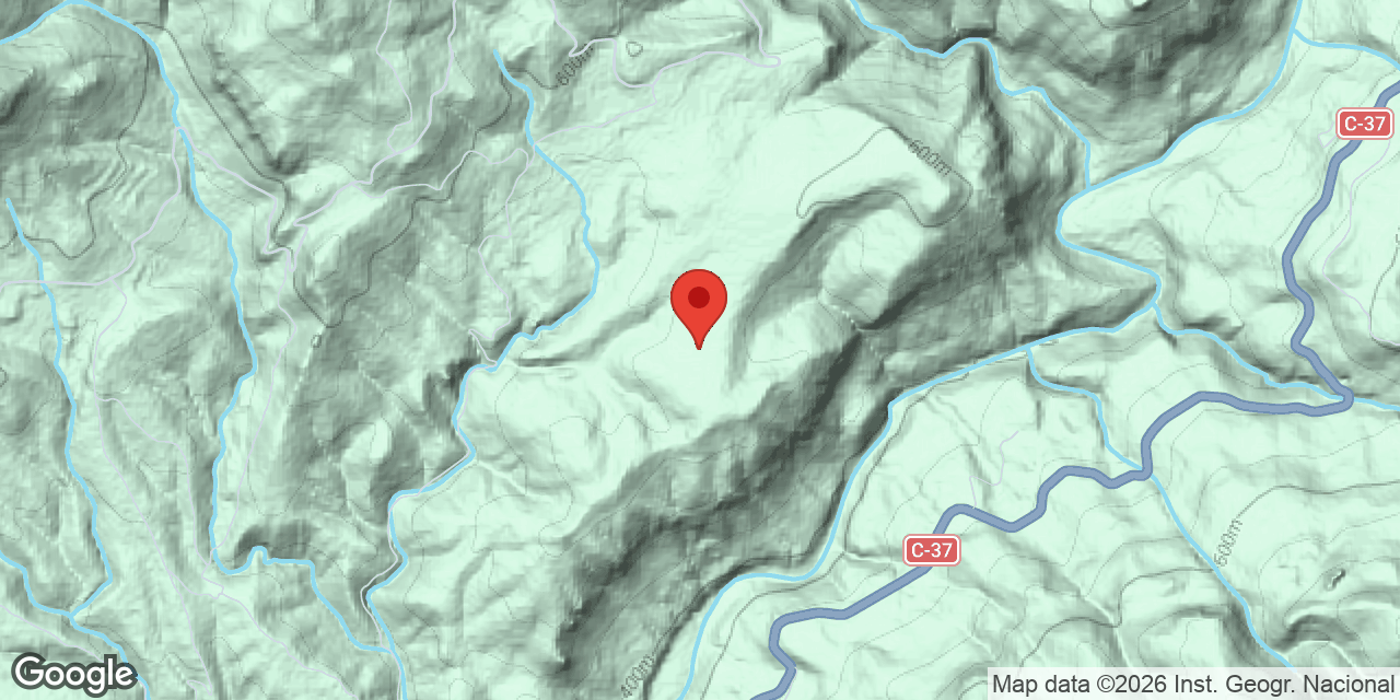 Mapa de situació de FORNER, AVENC DEL