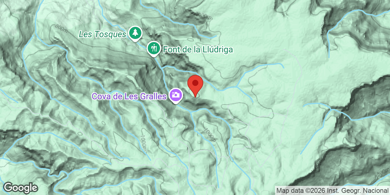 Mapa de situació de MOLETA, COVA DE LA