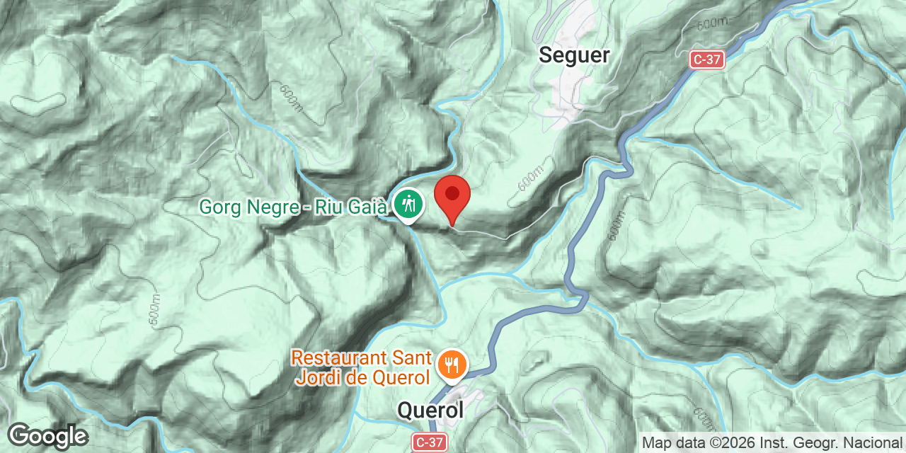 Mapa de situació de NOU, AVENC