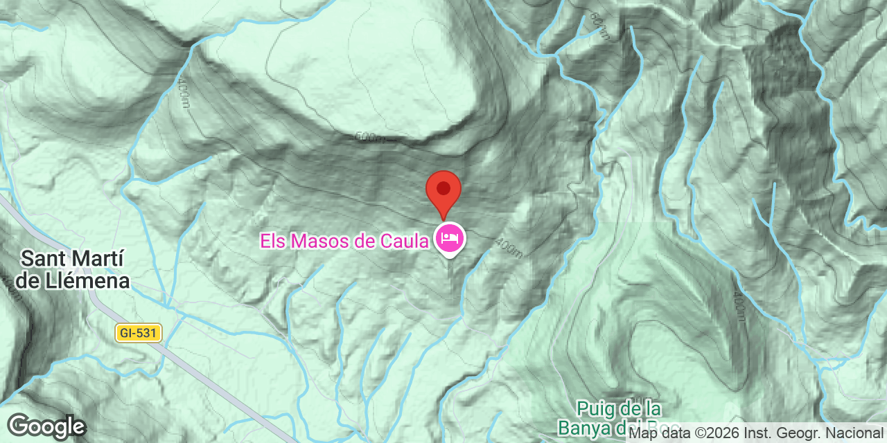 Mapa de situació de CAN PERACAULA, AVENC DE