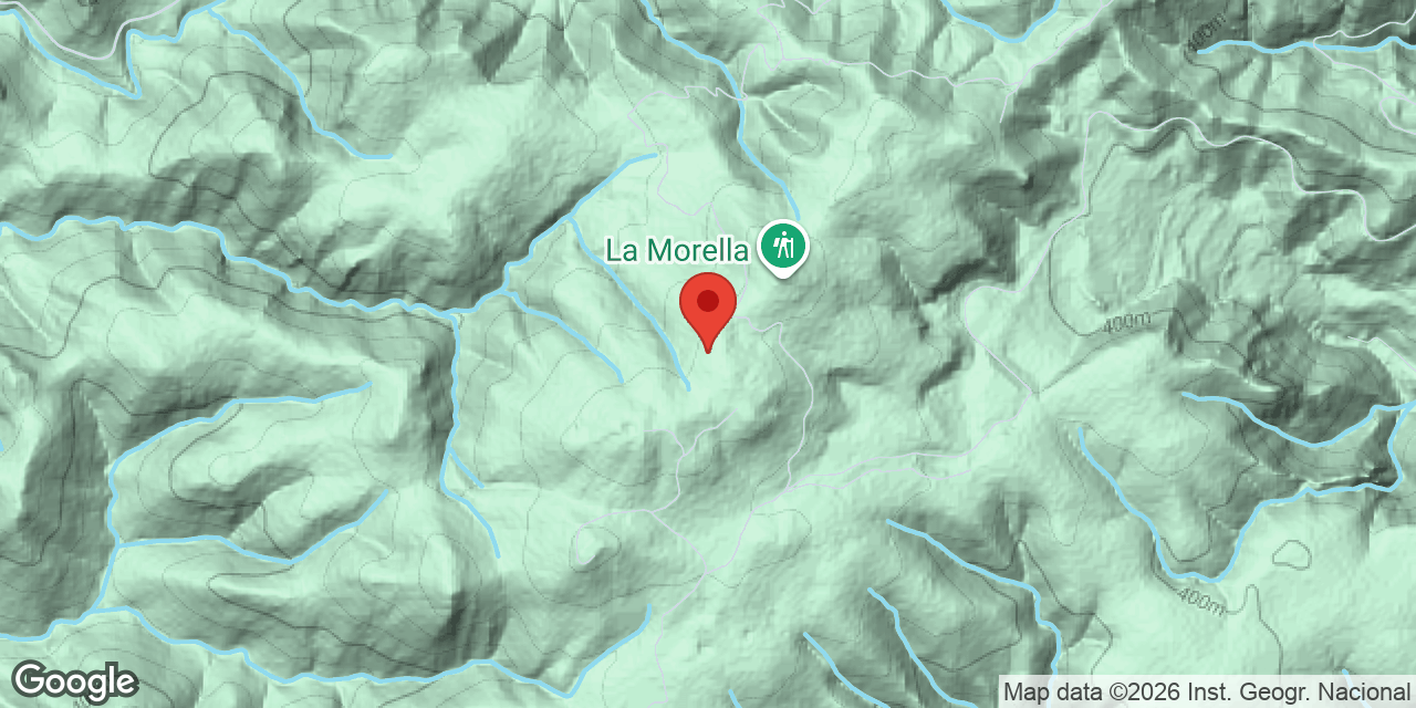 Mapa de situació de SERRAT DE LA MORELLA, AVENC SM-3 DEL
