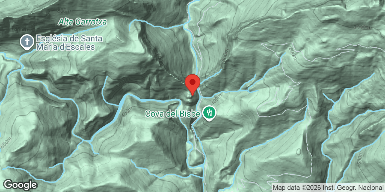 Mapa de situación de MONGES, COVA DE LES