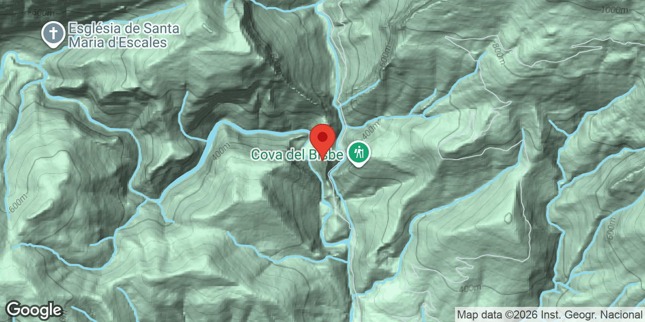 Location map of ESPASA, COVA S'