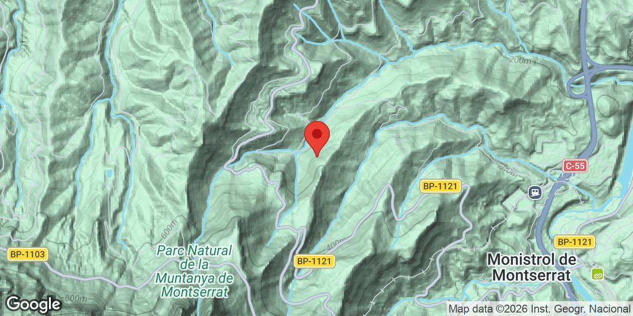 Mapa de situació de DONA MORTA, COVA DE LA