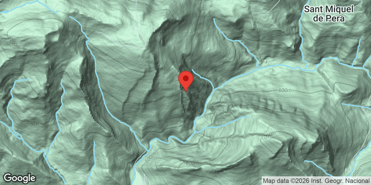 Mapa de situación de ESTRET DEL BOSC DE QUER, COVA DE L'