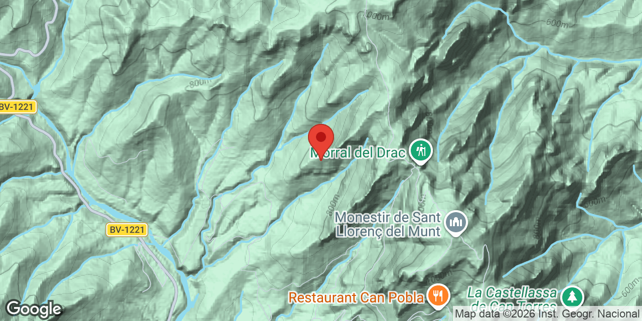 Mapa de situación de PEREIRA, AVENC D'EN