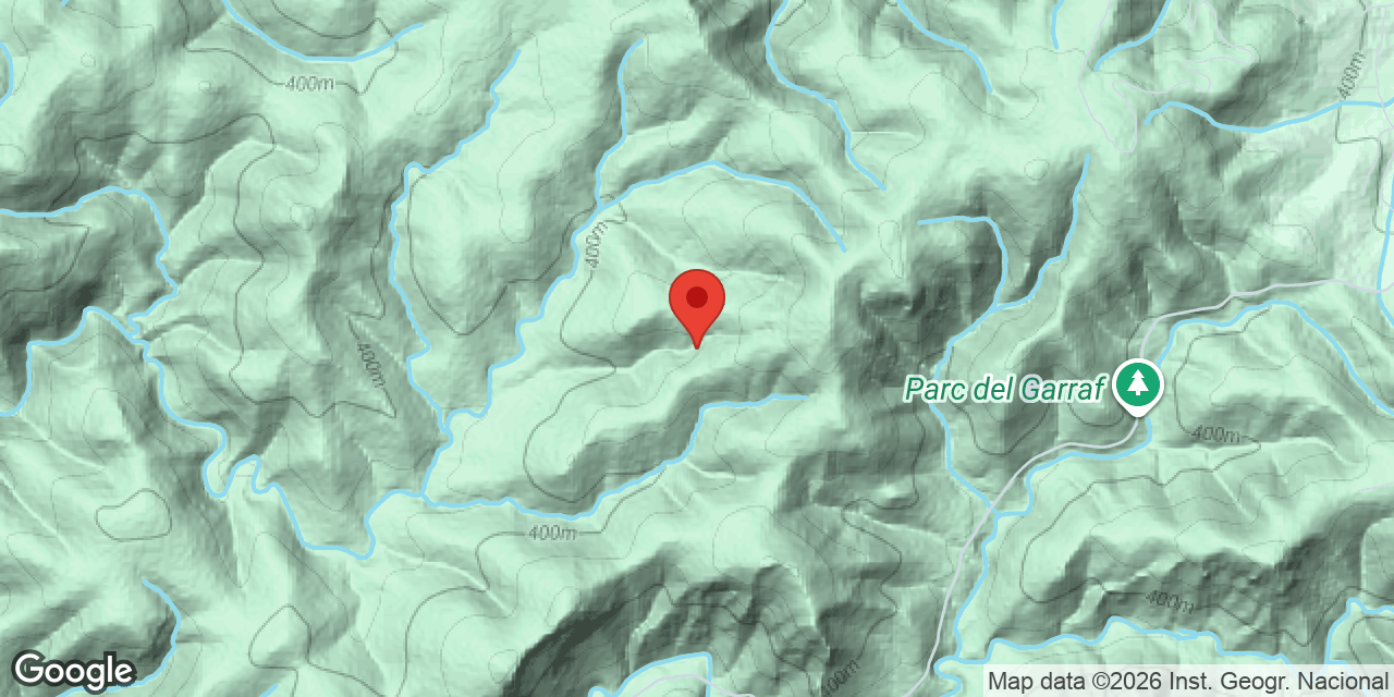 Mapa de situación de LLORER,  AVENC DEL