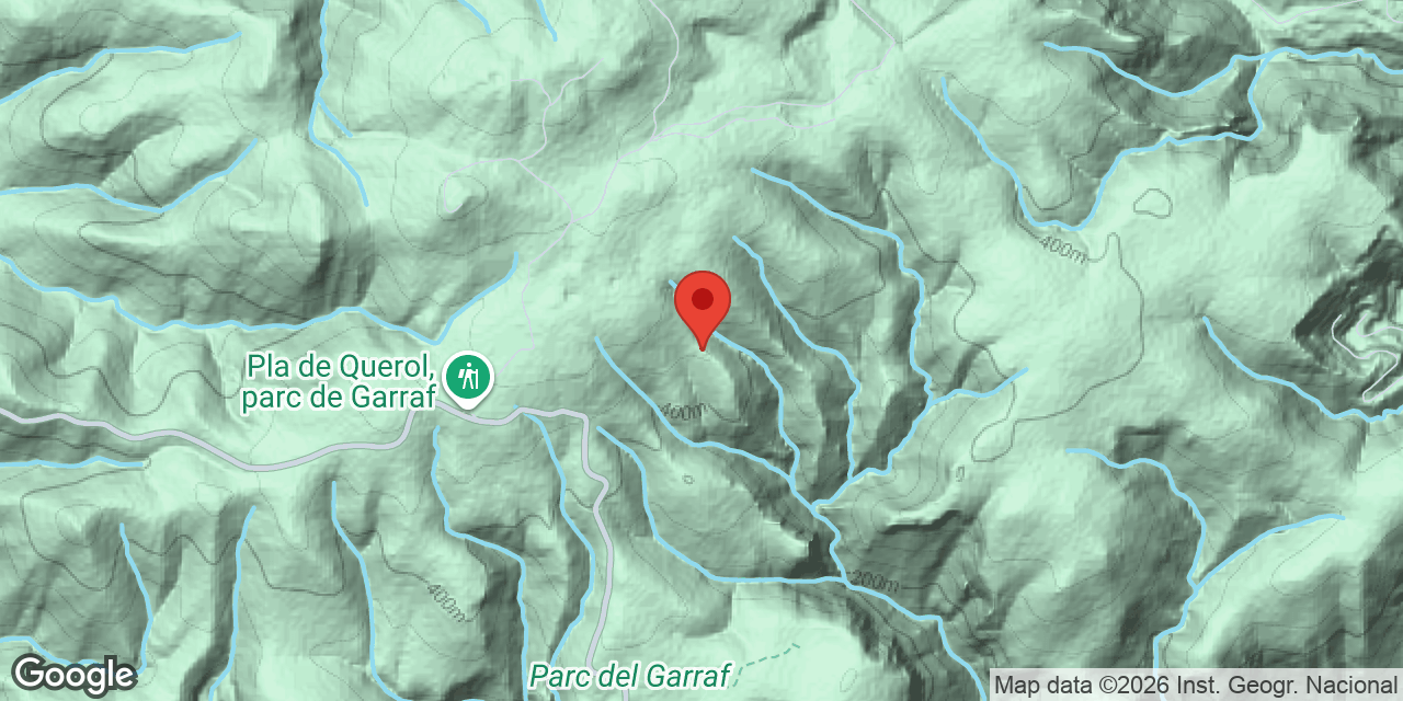Mapa de situación de DAURADELLA, AVENC DE LA