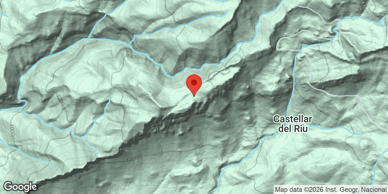 Mapa de situació de ENFONSAT DE LA CORBA, FORAT