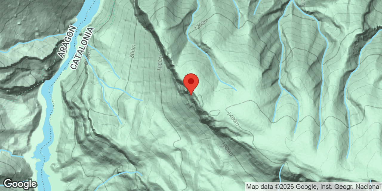 Mapa de situació de TRONA, ESCLETXA DE LA