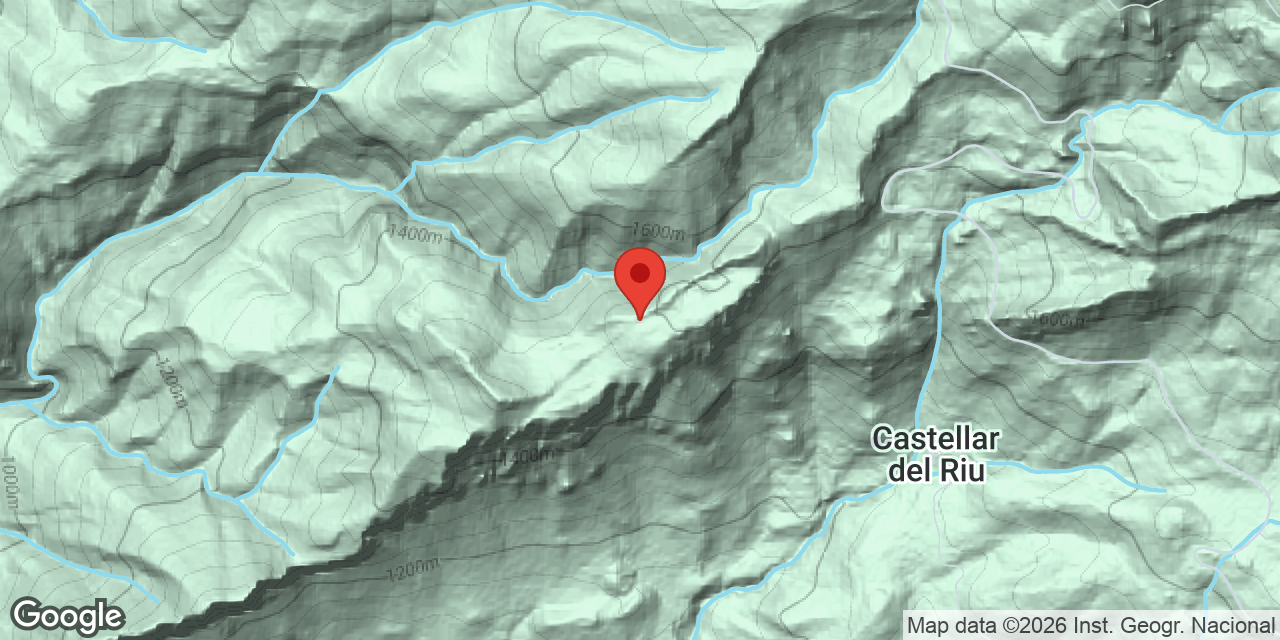 Mapa de situació de CINGLE DE LA CORBA, AVENC DEL