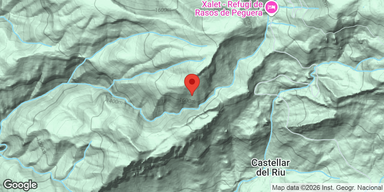 Mapa de situación de LLOSANQUES, COVA DE LES