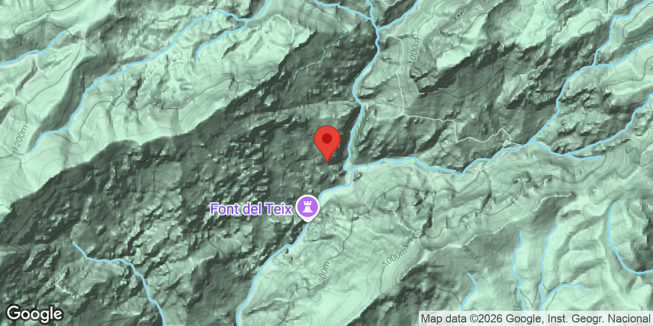 Mapa de situació de ENTRONADOR, L'