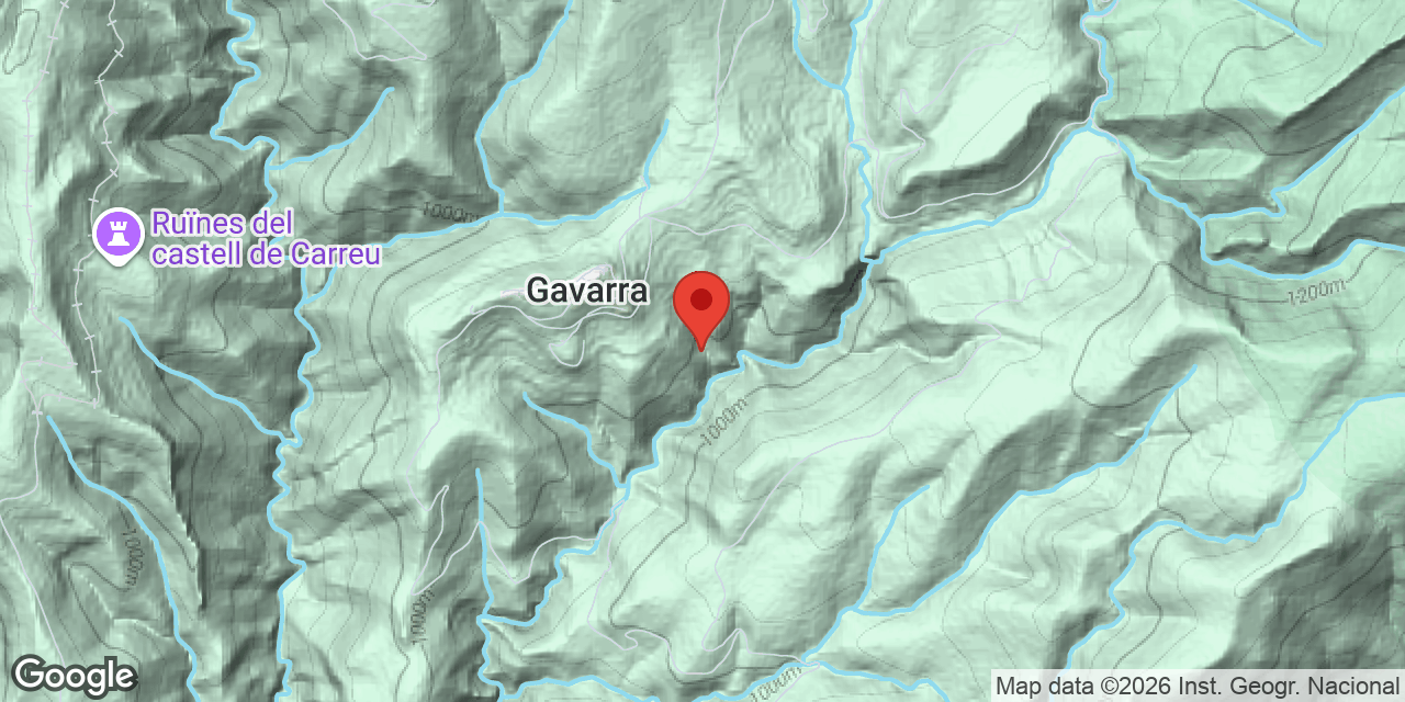 Mapa de situació de BOTADOR, AVENC DEL