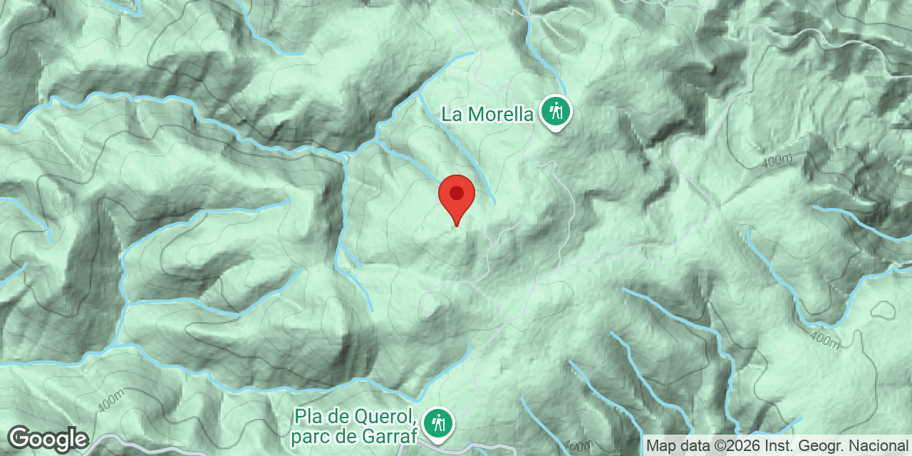 Mapa de situació de GARSES, AVENC DE LES