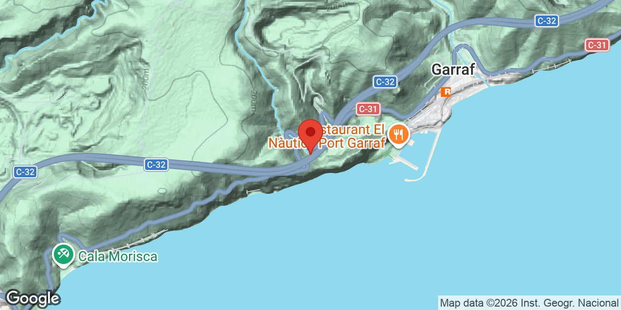 Mapa de situación de RIERA DE LA FALCONERA, AVENC DE LA