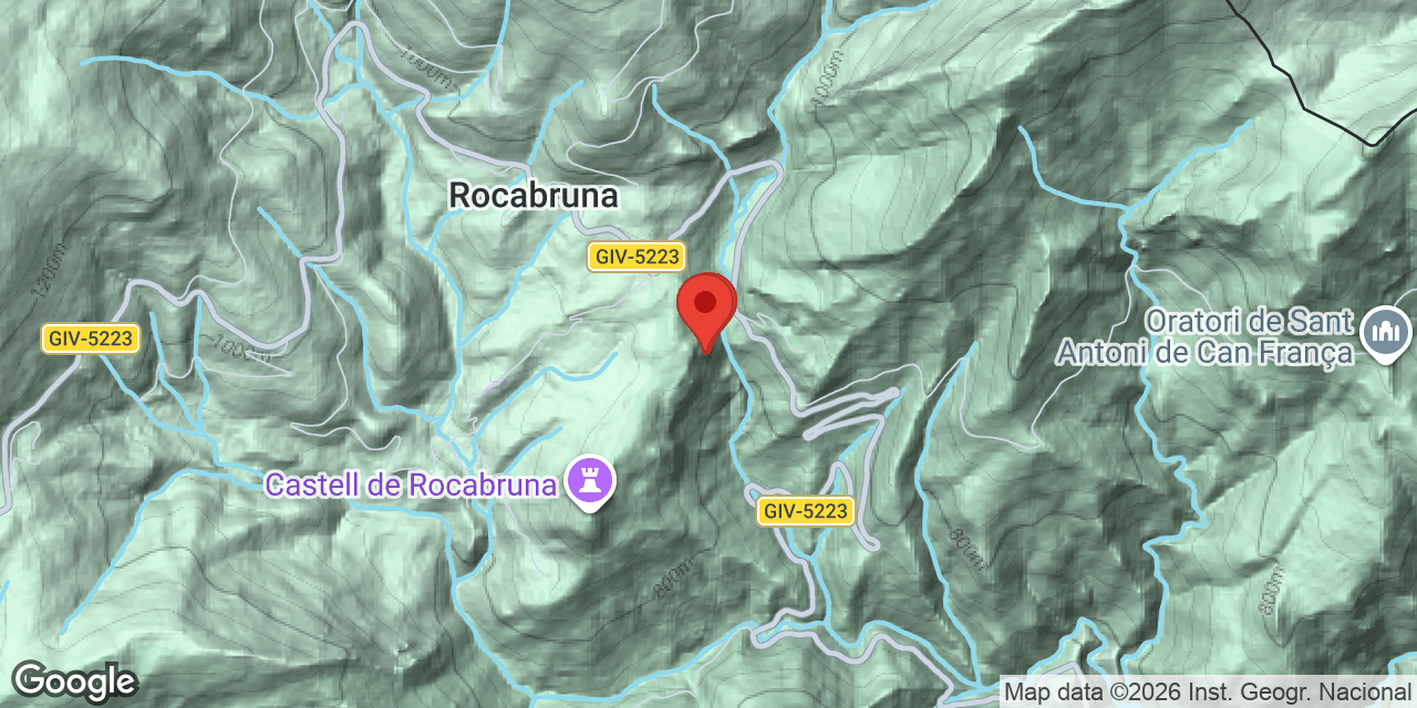 Mapa de situació de MAIMONS, TUTA DELS