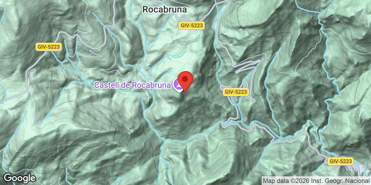Mapa de situación de SOTA EL CASTELL, TUTA DE