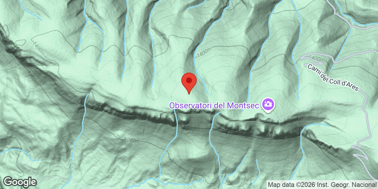 Mapa de situación de CORONA,  GRALLERA DE