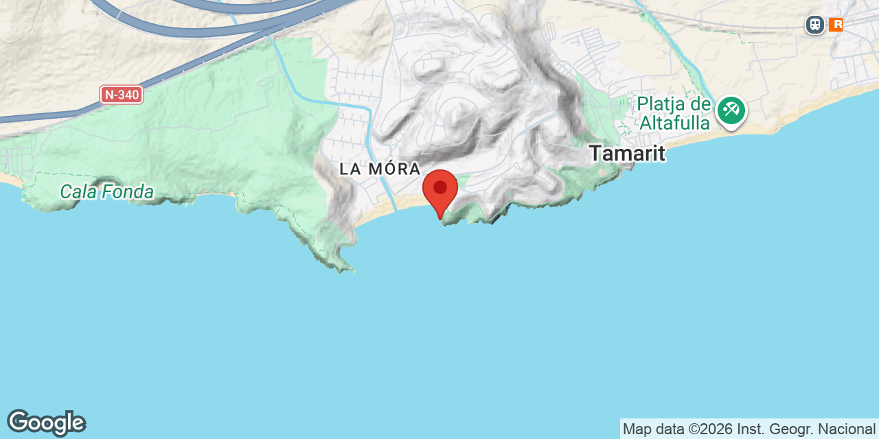 Carte de situation de CANTÓ DE LA MÓRA, COVA DEL