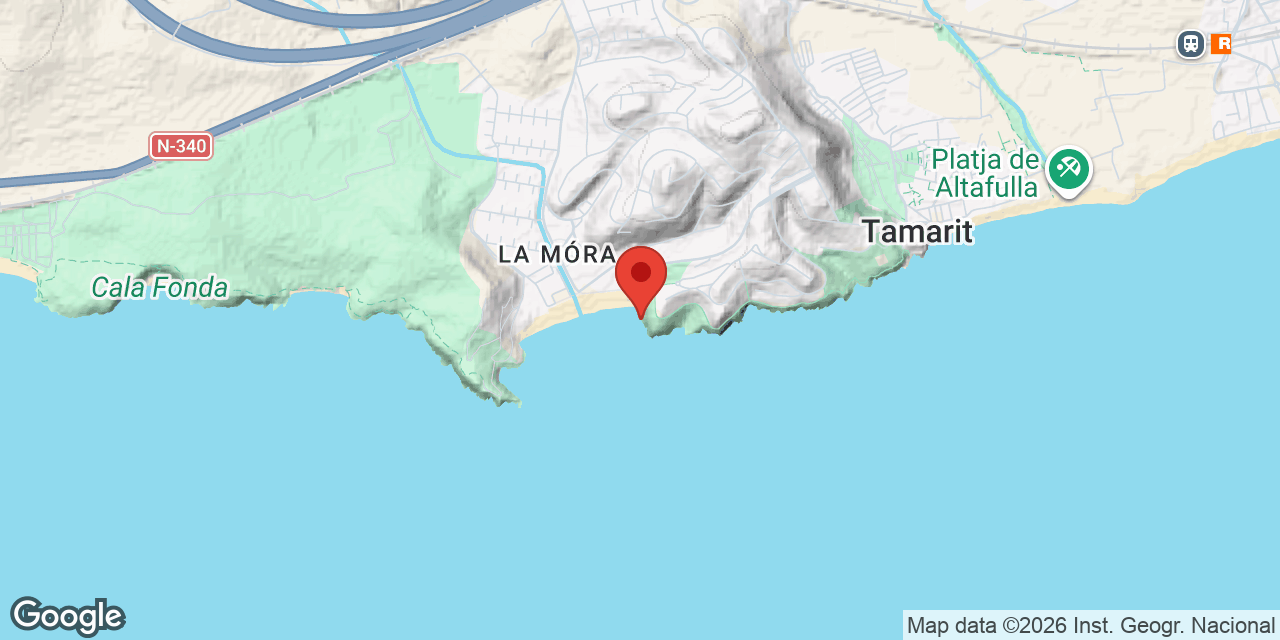 Location map of MÓRA II, ESTUFADOR DE LA