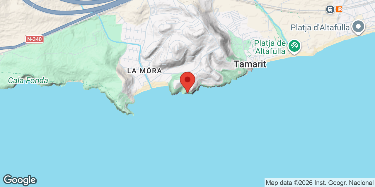 Location map of POSIDÓ, COVA DE