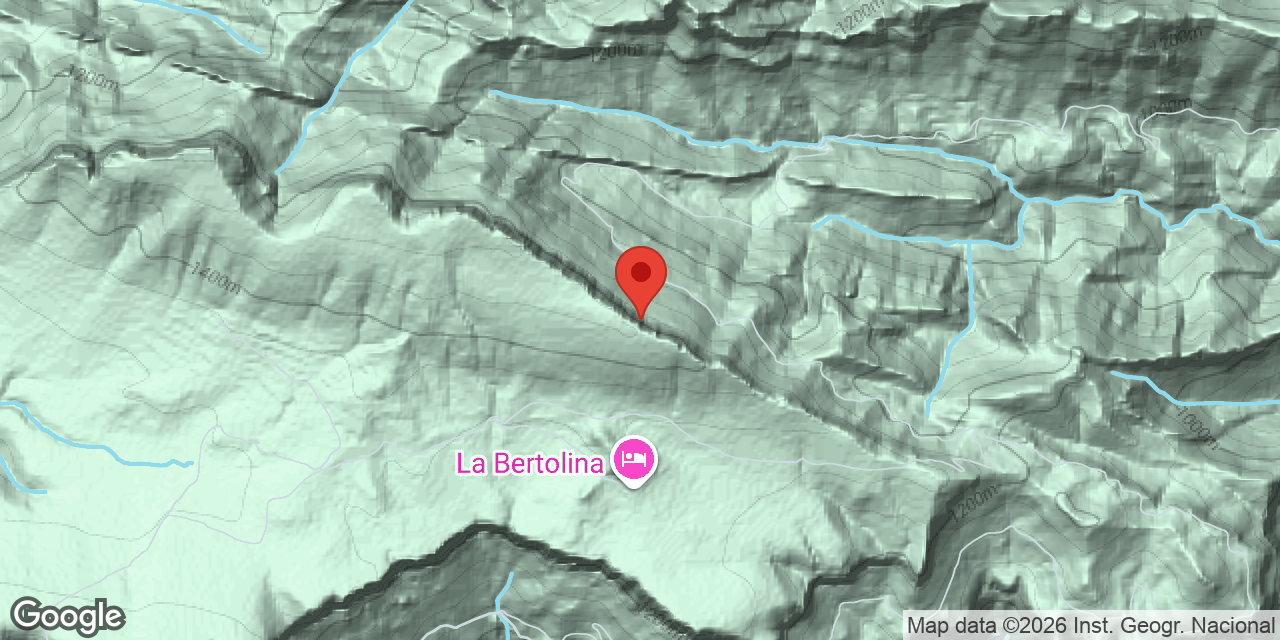Mapa de situación de PEDRA BLANCA, COVA DE LA