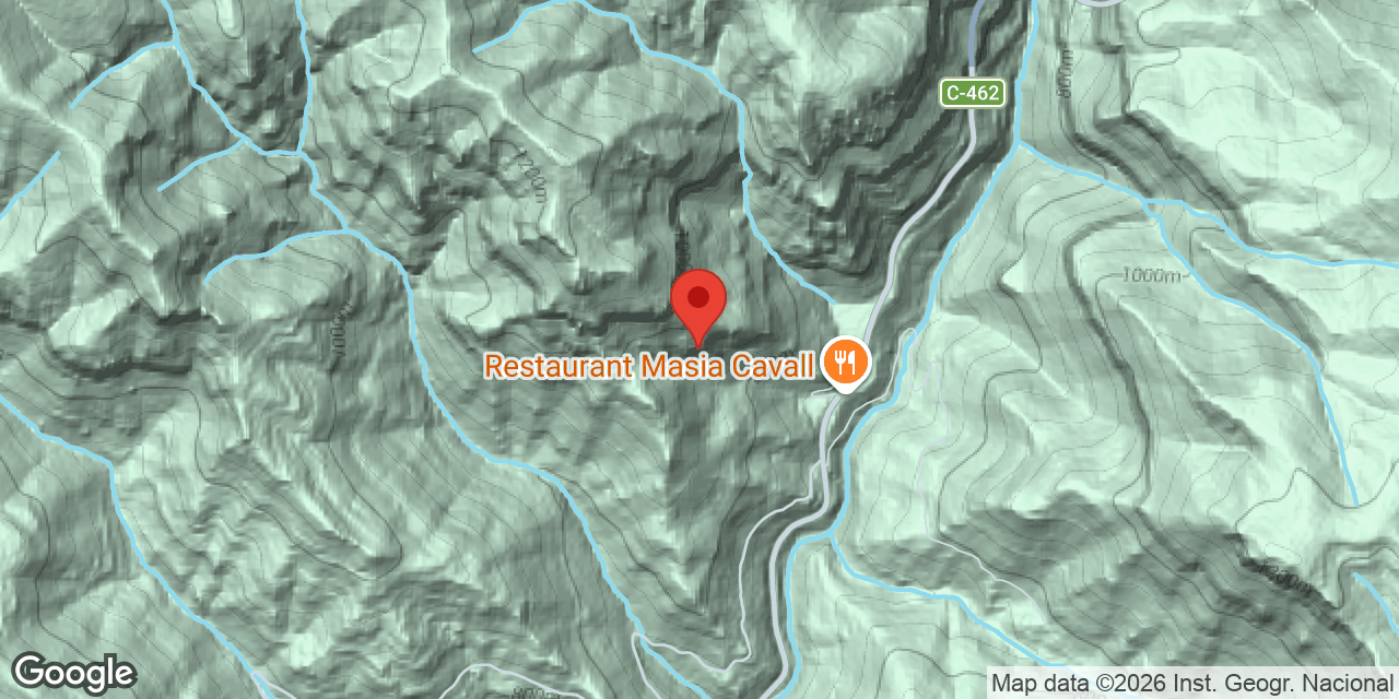 Mapa de situació de PERE, FORAT D'EN