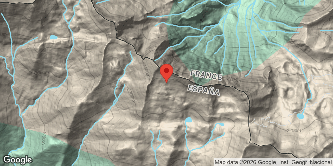 Mapa de situación de AULÀ, AVENC C.10 D'