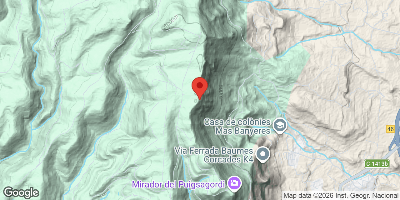 Mapa de situació de PG-2, COVA