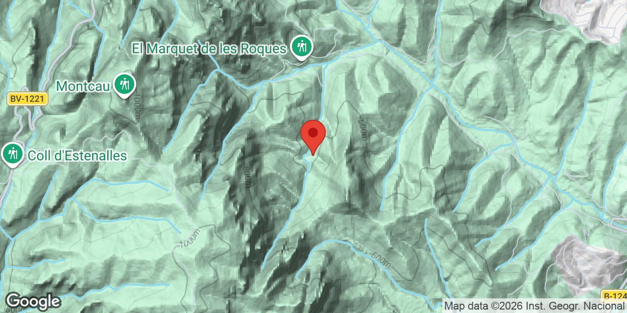 Mapa de situació de ROCA MUR, AVENC DE