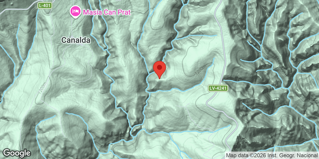 Mapa de situación de CLIMENSA, FORAT DEL