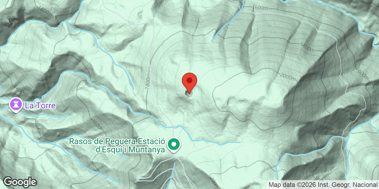 Mapa de situación de PEDRÓ, BÒFIA DEL