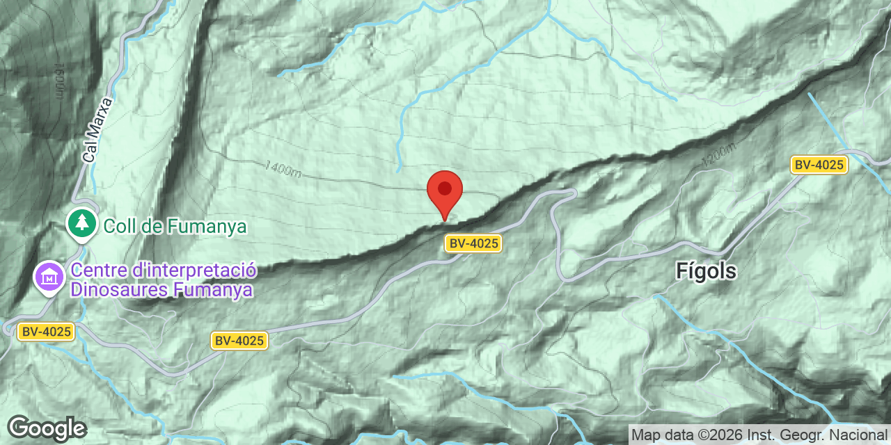 Mapa de situació de CAMBROTES, LES