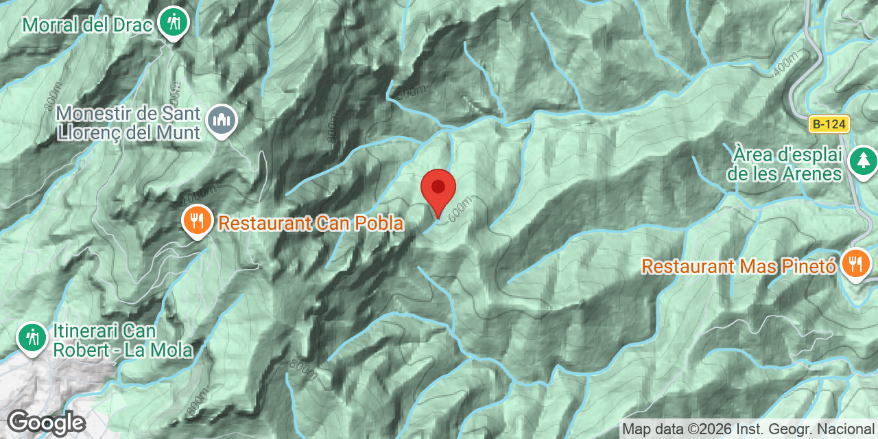 Carte de situation de COLL LLARG, AVENC DEL