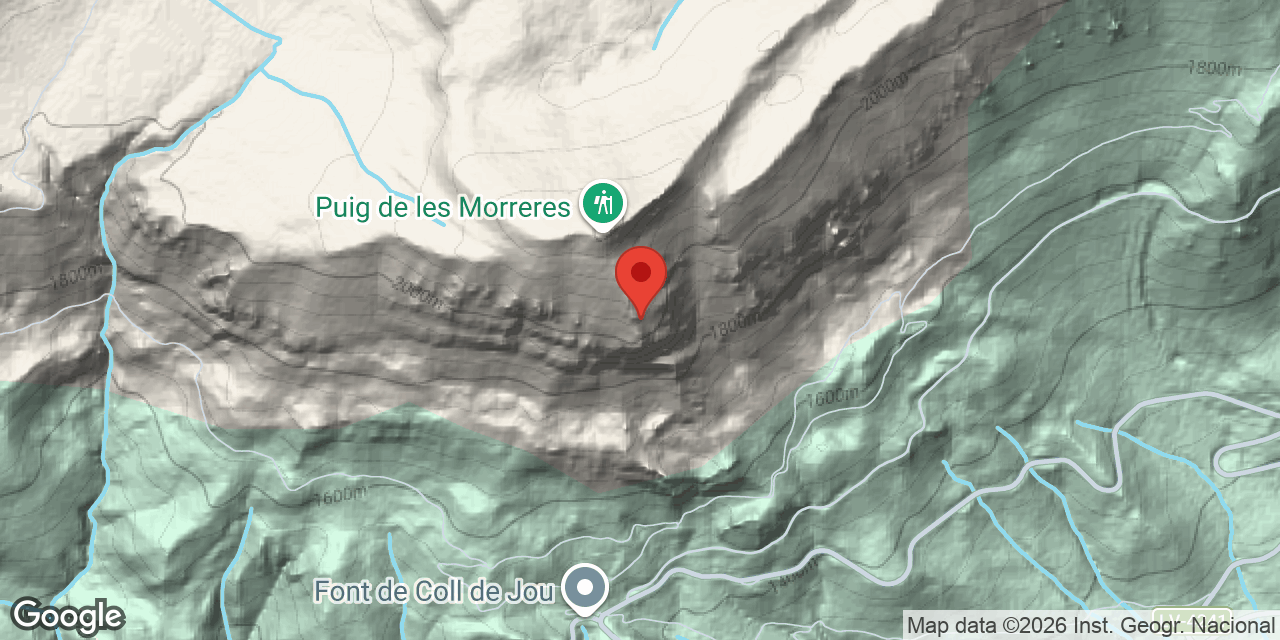 Mapa de situació de MARC SOLÉ, AVENC D'EN