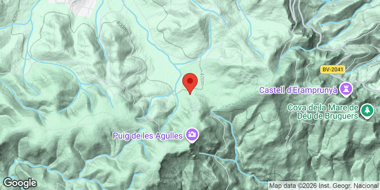 Carte de situation de CLOTA, AVENC DE LA