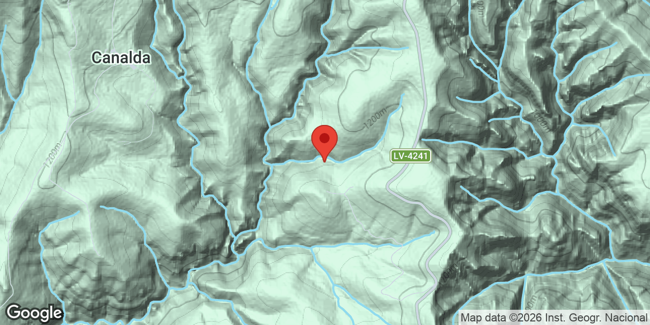 Mapa de situació de CANALETA, COVA DE LA