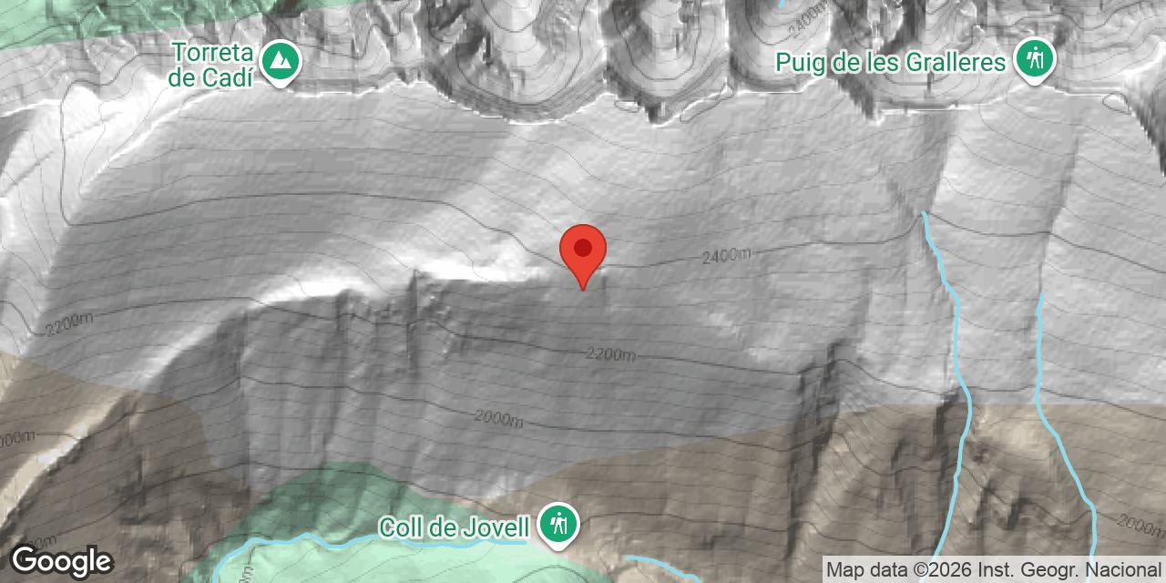 Mapa de situació de BOIXEDER, GRALLERA PETITA DEL