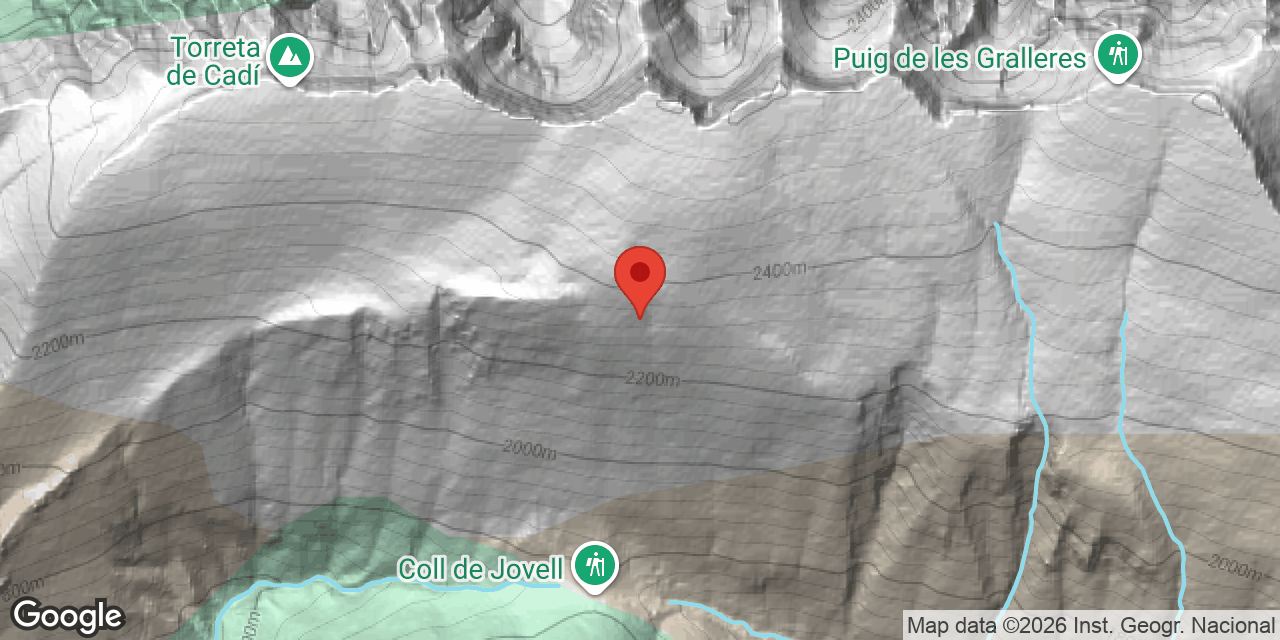 Mapa de situación de BOIXEDER, GRALLERA GRAN DEL