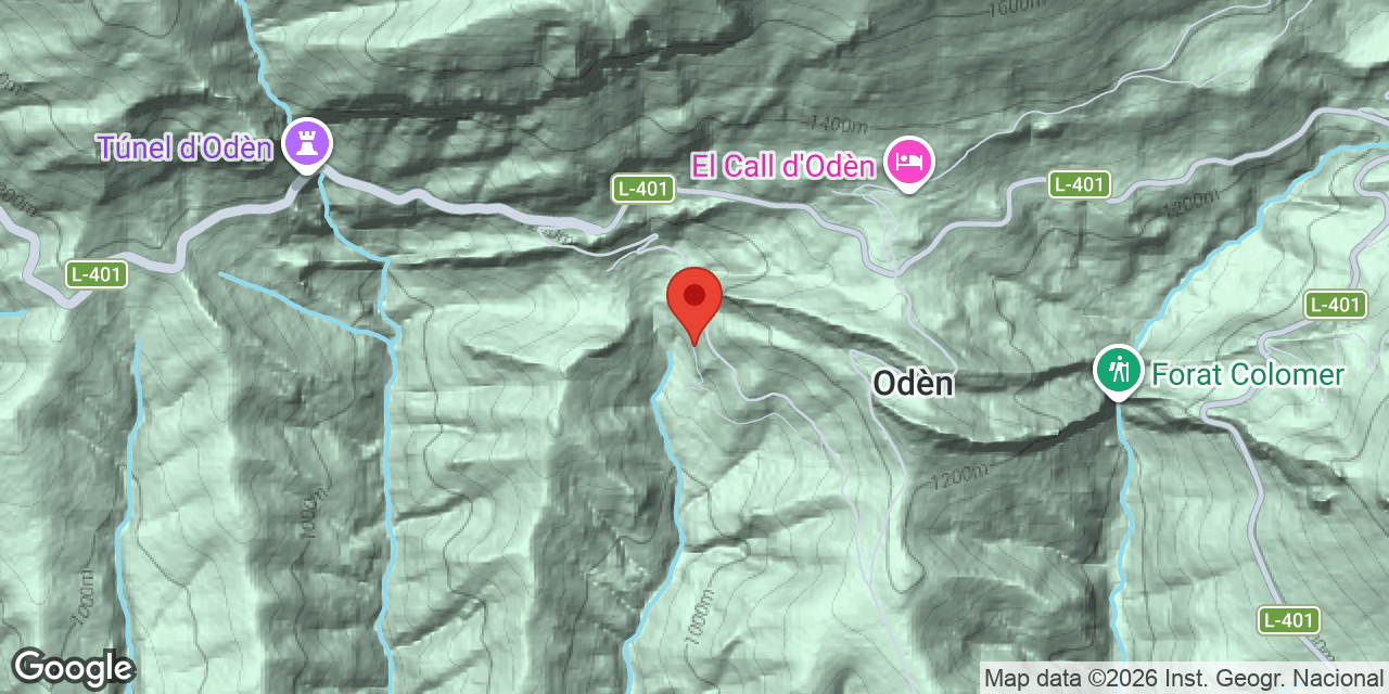 Mapa de situació de CAL RITO, BALMA DE