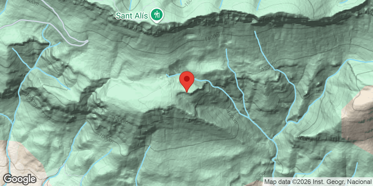 Carte de situation de FINESTRELLES, GRALLER DE