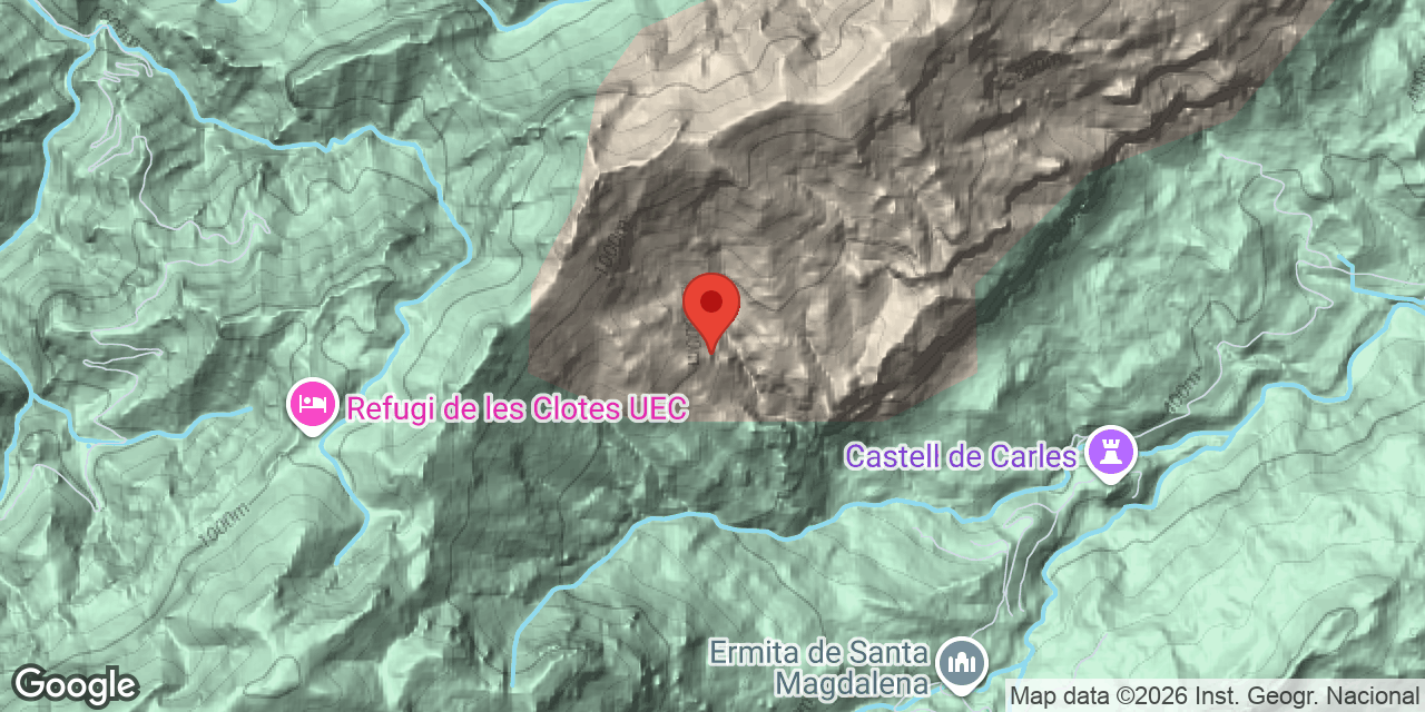 Mapa de situació de ADELLS, COVA DELS
